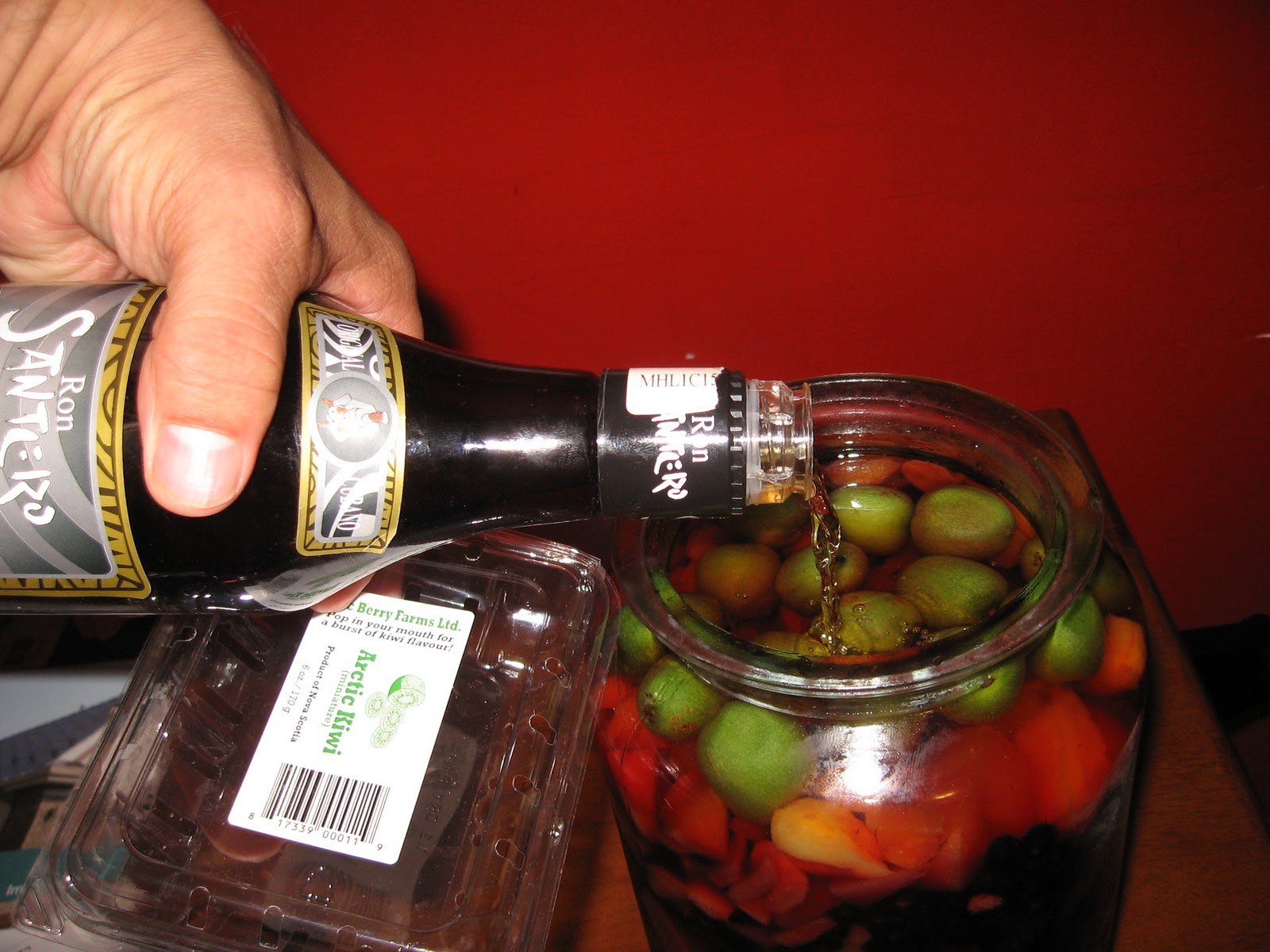 Uncle Ron's Academy THe Rum Pot for 2012 is topped!!!!