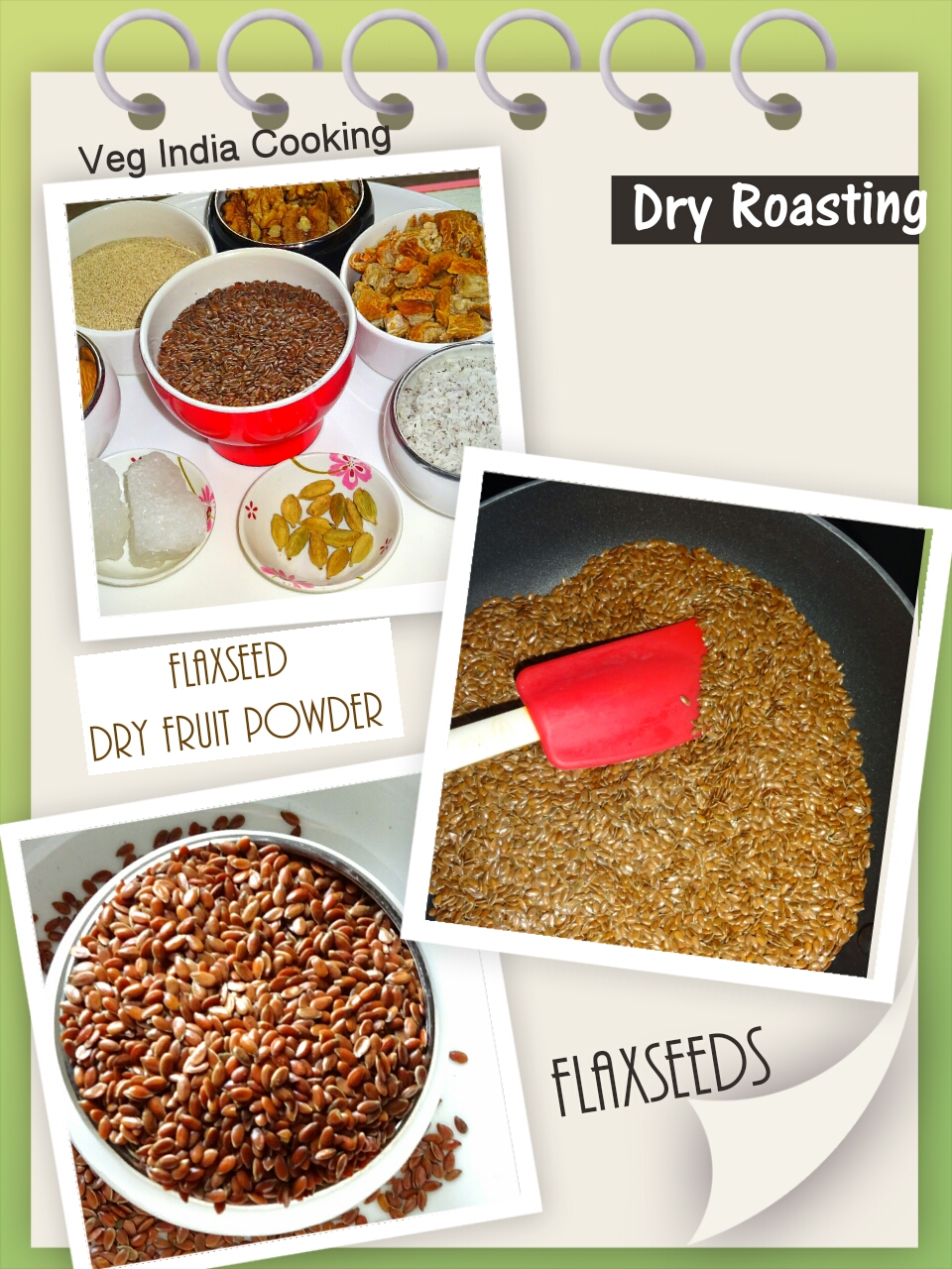 Veg Indian Cooking Flax Seeds Dry Fruit Powder