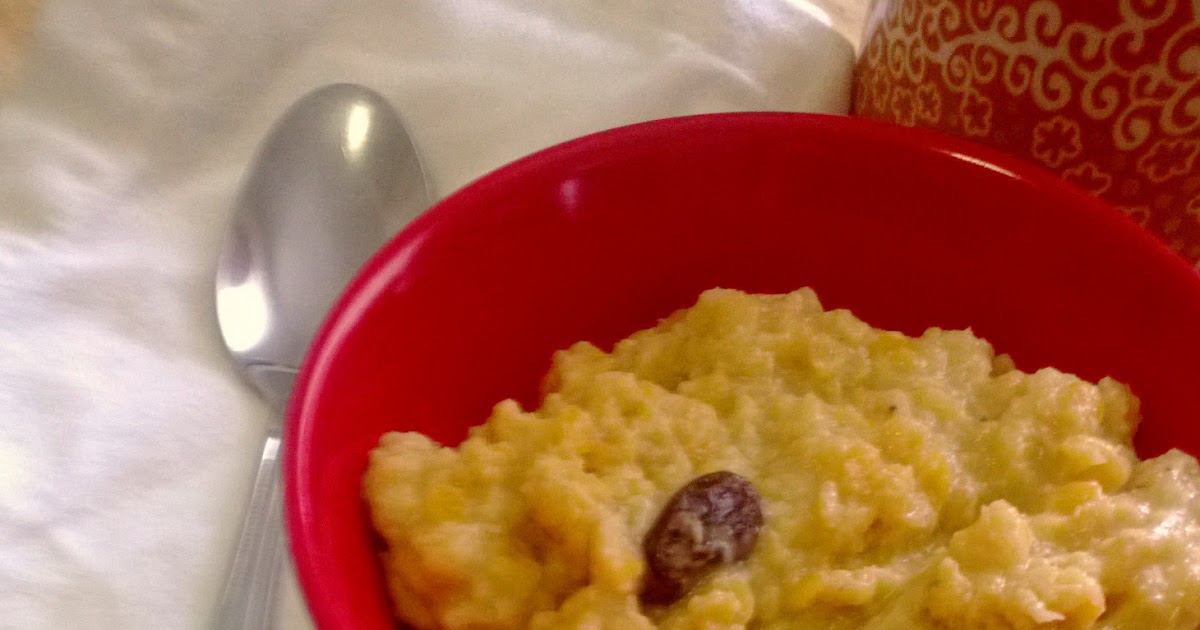 Plant Matters Recipe Red Lentil Breakfast Pudding