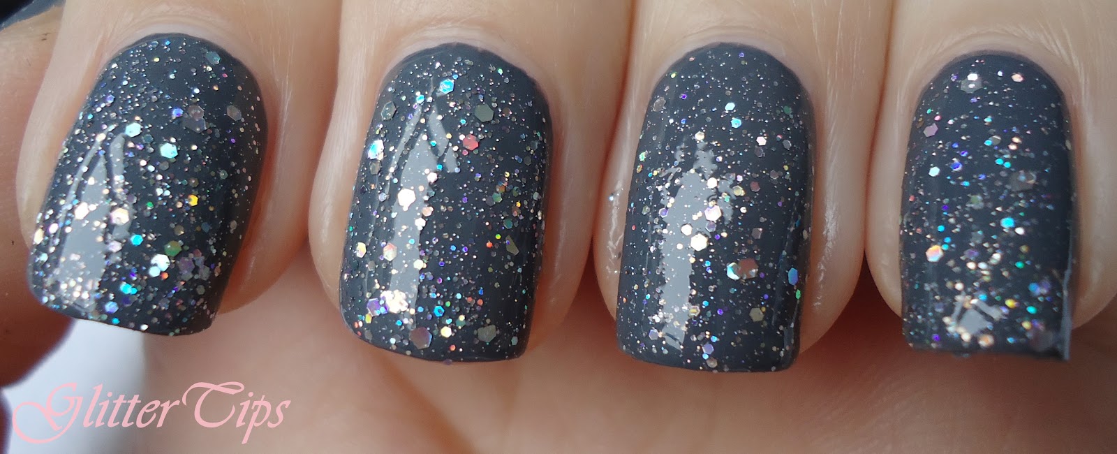 Glitter Tips Barry M Jewel Glitters Swatches and Review