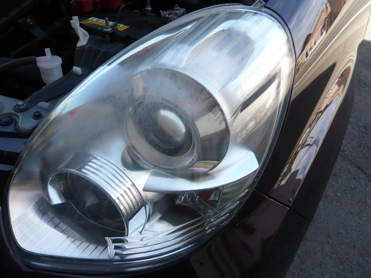 彩 蓮 サイレン Sairen Sr ヘッドライトのくすみ取り ワコーズ ハードコート復元キット使用 彩蓮のブログ