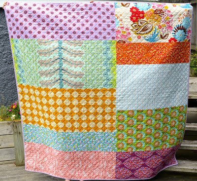 Anna Maria Horner quilt back