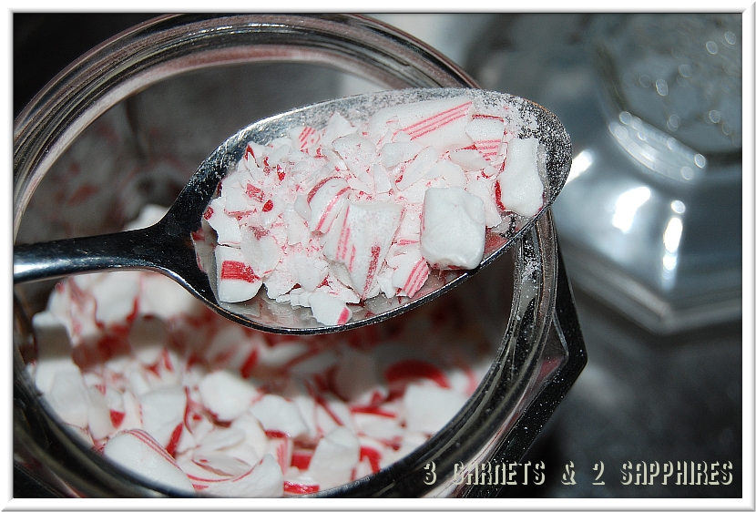 One way to use up leftover easter chocolate. brownies with ginger 3 Garnets & 2 Sapphires: 3 Easy Ideas for Using Leftover Candy Canes
