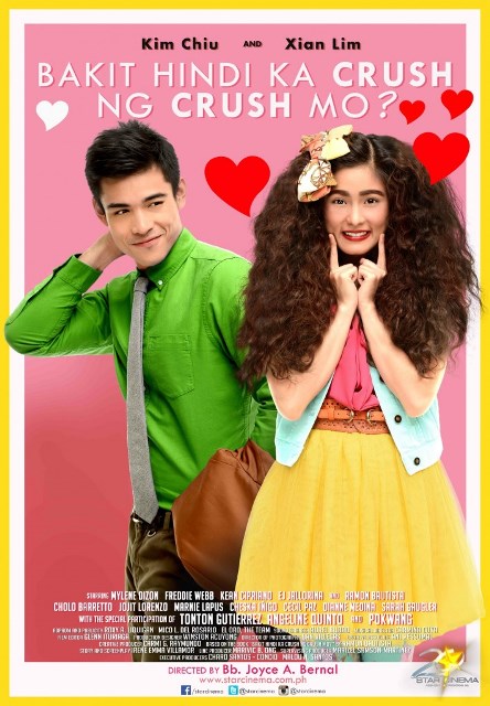Bakit Hindi Ka Crush ng Crush Mo Official Movie Poster (starring Kim Chiu and Xian Lim) Bakit Hindi Ka Crush ng Crush Mo Official Movie Poster (starring Kim Chiu and Xian Lim)