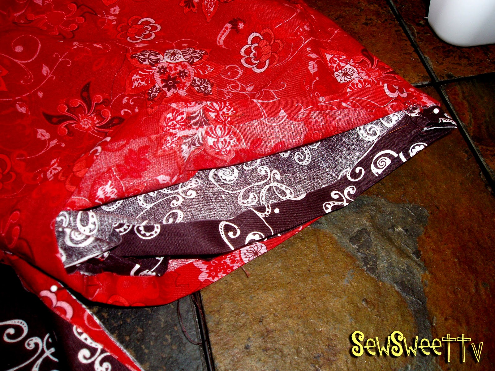 SewSweetTV Fat Quarter Reversible Shirt