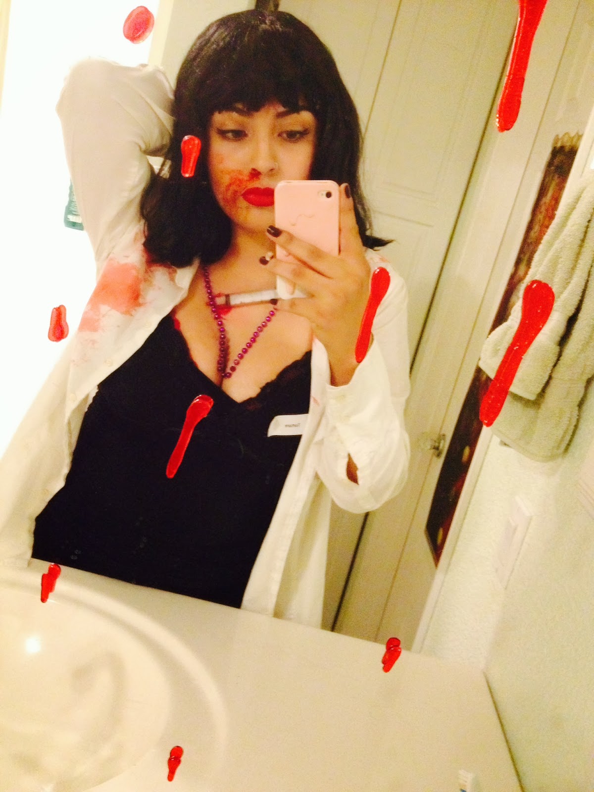 ☠ CHATON FLEUR ☠ HALLOWEENIE; PARTY // MY EASY DIY COSTUME