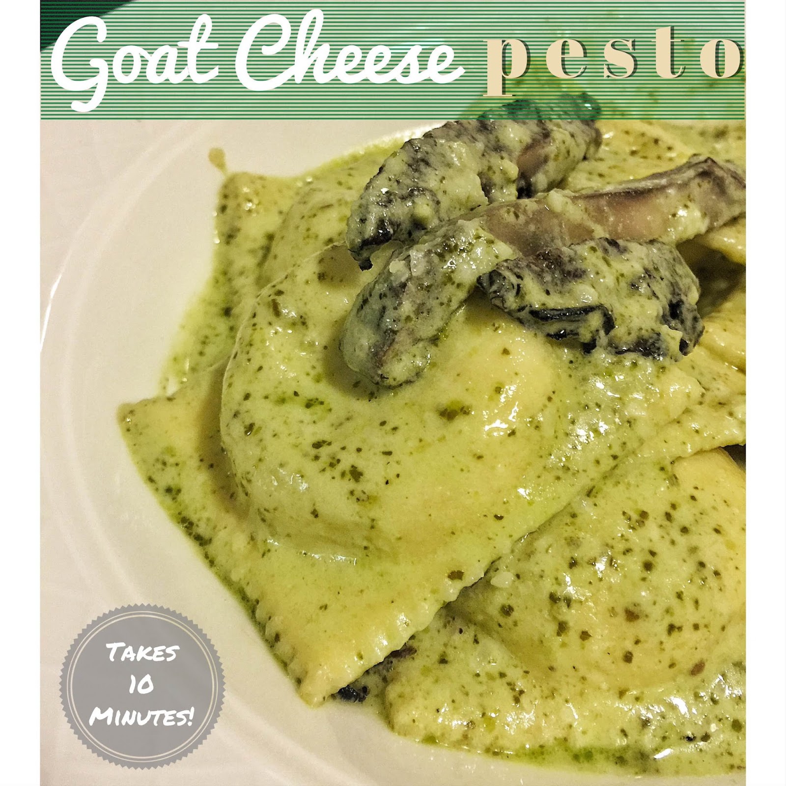 Goat Cheese Pesto