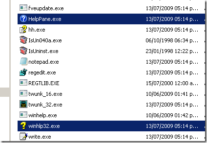 Windows Help Winhlp32.Exe Program