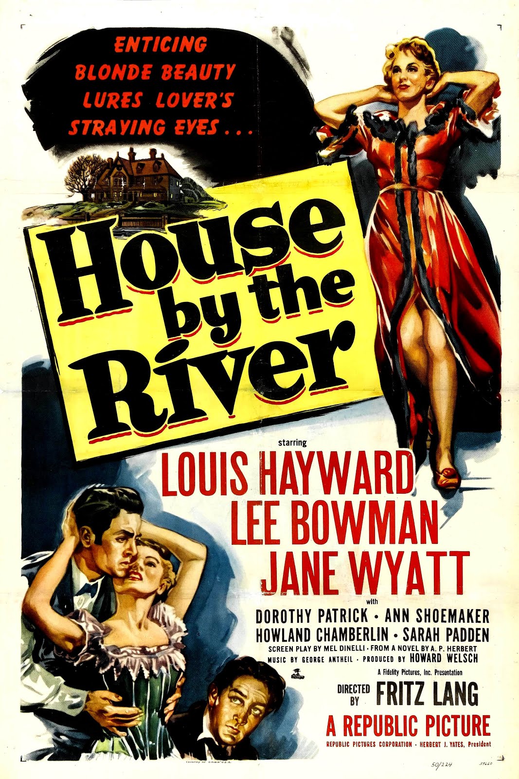 House by the river (1949) Fritz Lang - House by the river
