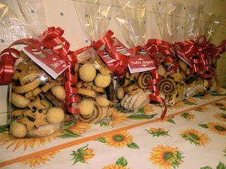 Christmas shortbread cookies chocolate
