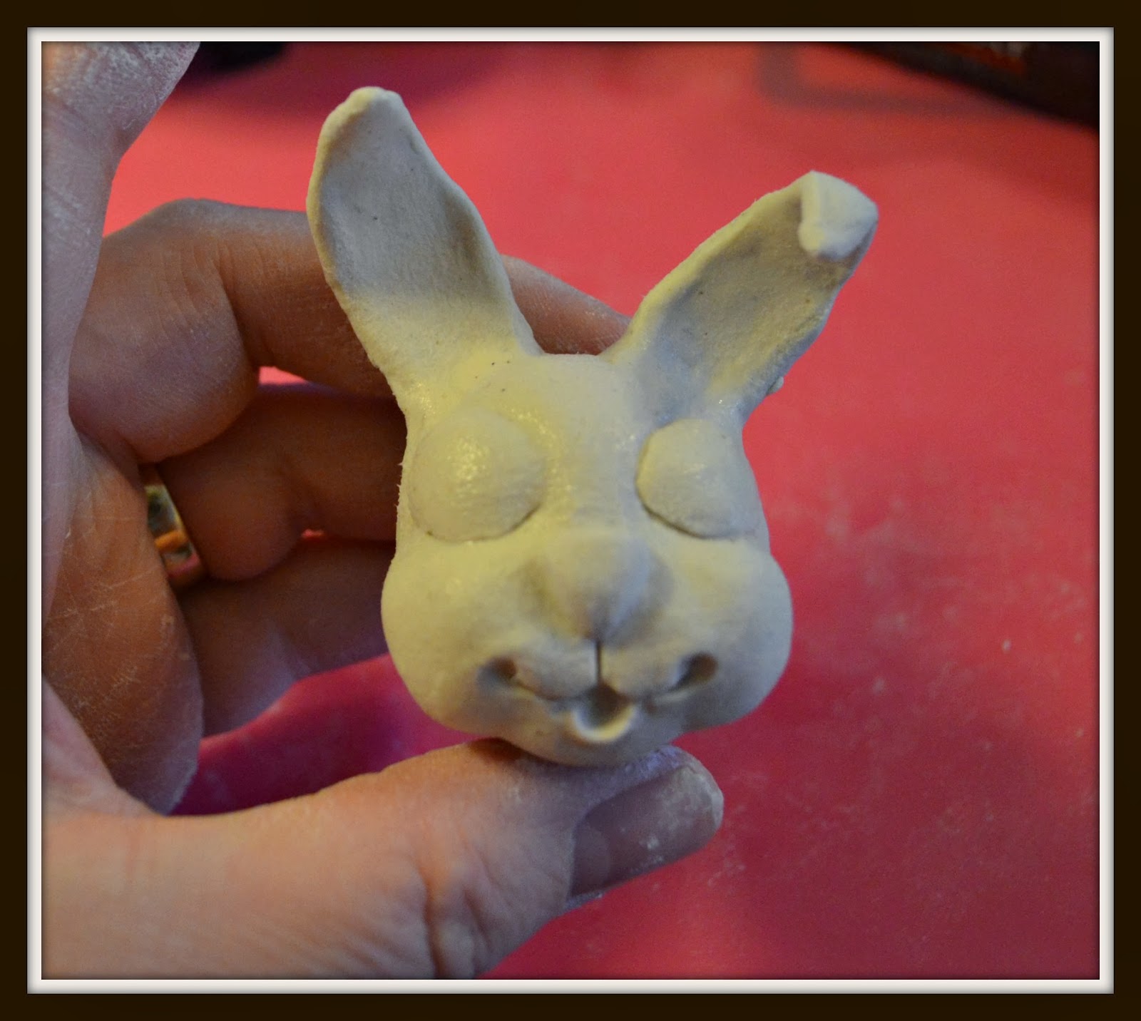 Creative Paperclay® air dry modeling material Make a Blissful Bunny with Me (Part 2) by LeeAnn