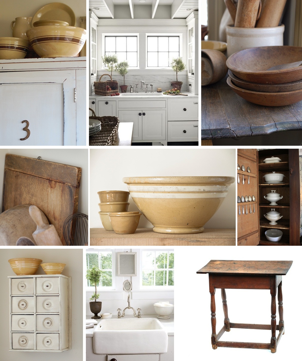 Frog Goes to Market Kitchen Inspiration Board