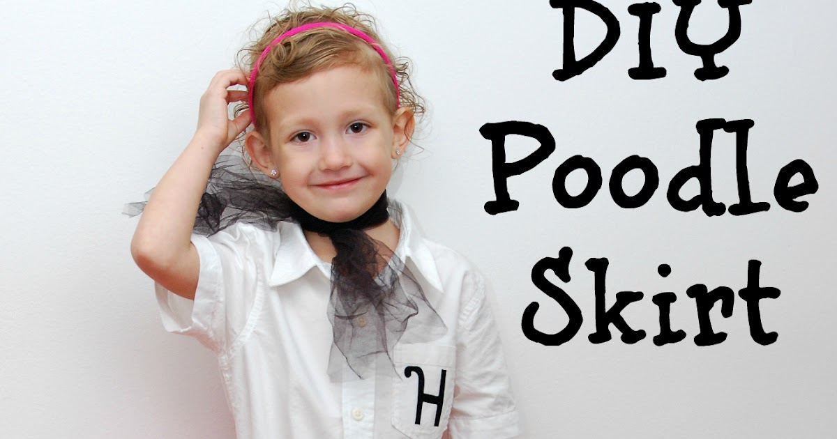 One Creative Housewife 50s Day Poodle Skirt {Tutorial}