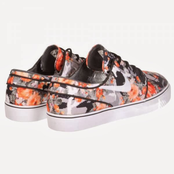 nike sb stefan janoski black floral