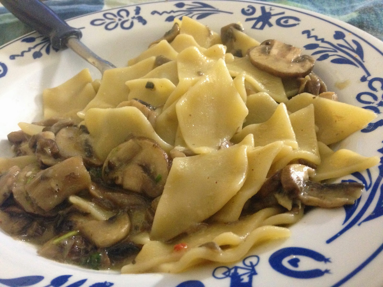 She Likes Bento Comfort Food Jamie's Mushroom Pasta
