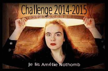 Challenge : je lis Amélie Nothomb