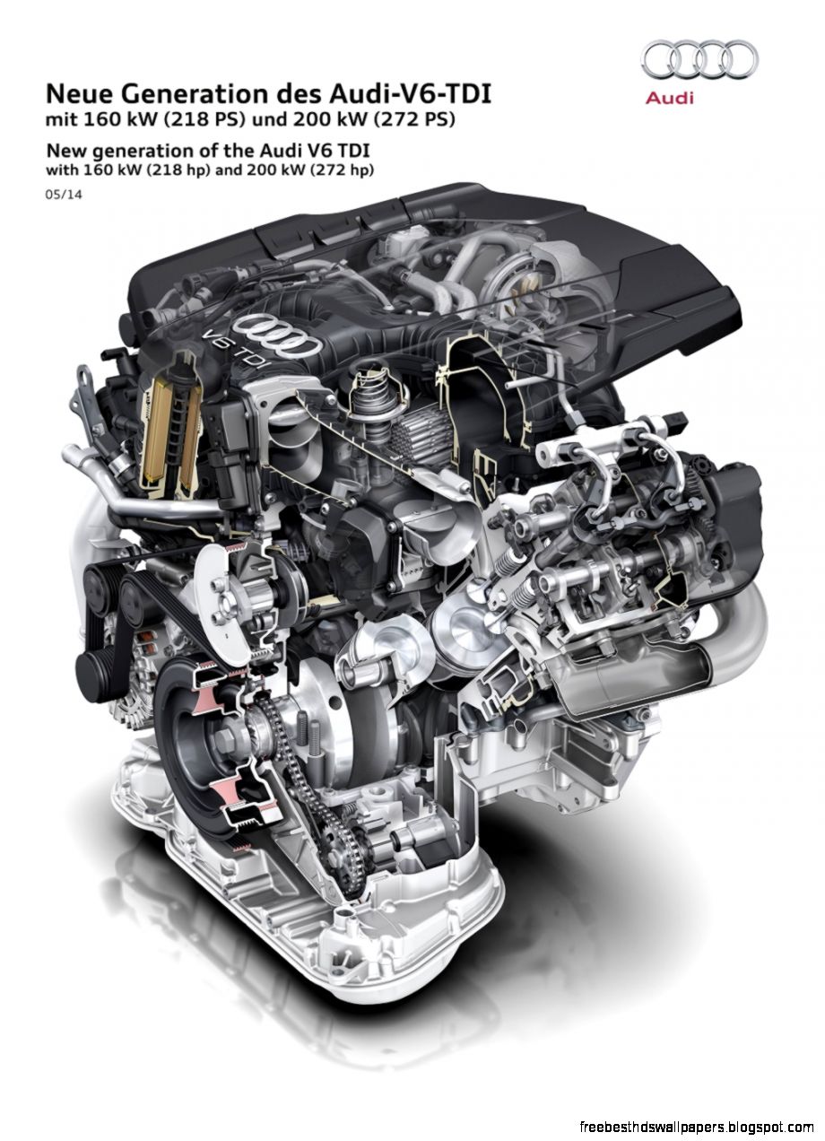 The new Audi V6 30l TDI engine Car Engineer The new Audi V6 30l TDI engine Car Engineer
