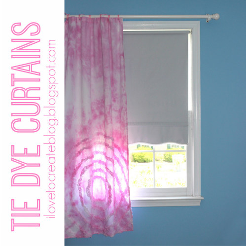 Tie Dye Curtains