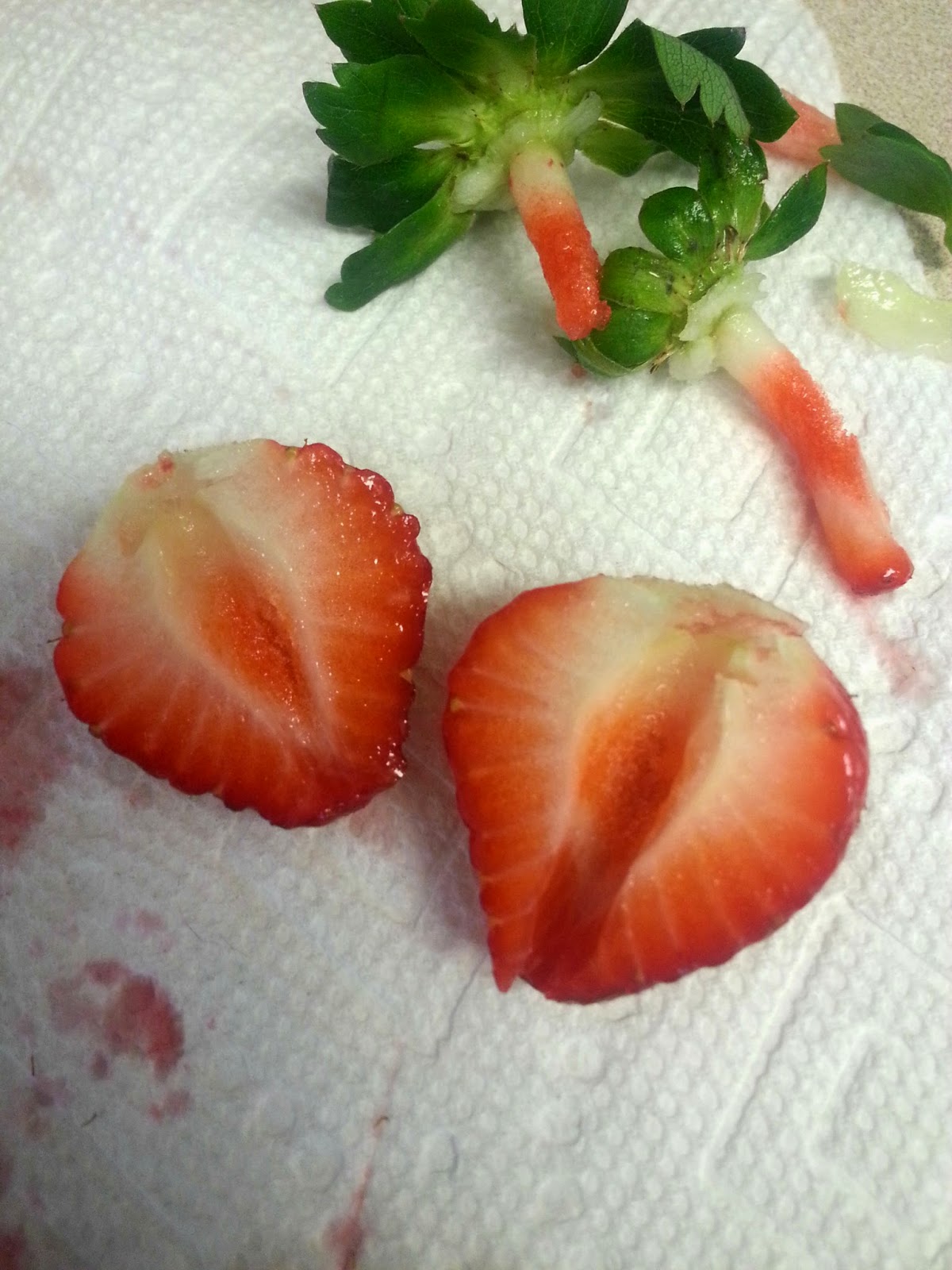 So There. Hulling Strawberries the easy way!