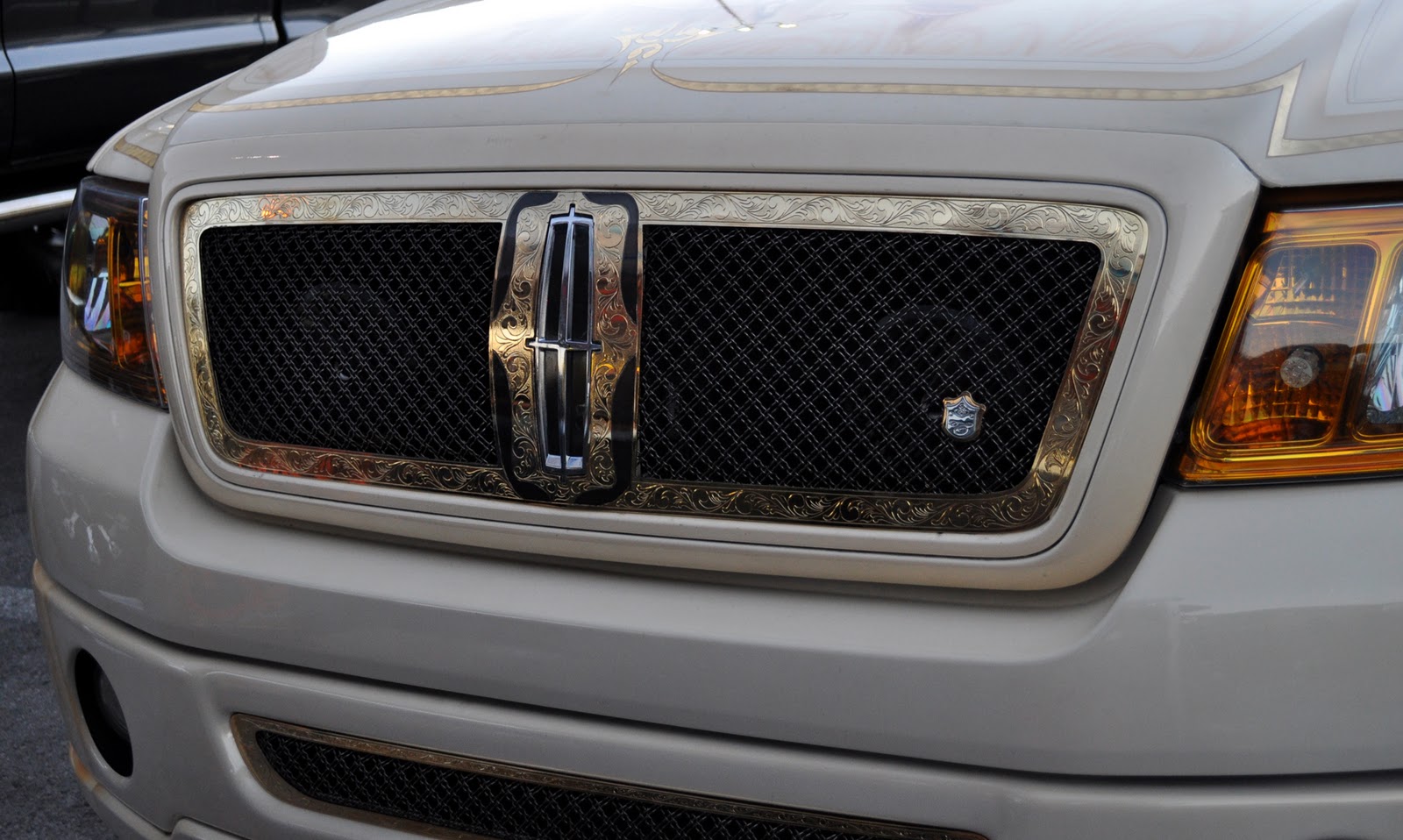 Just A Car Guy metal engraving is catching on to emphasis the chrome