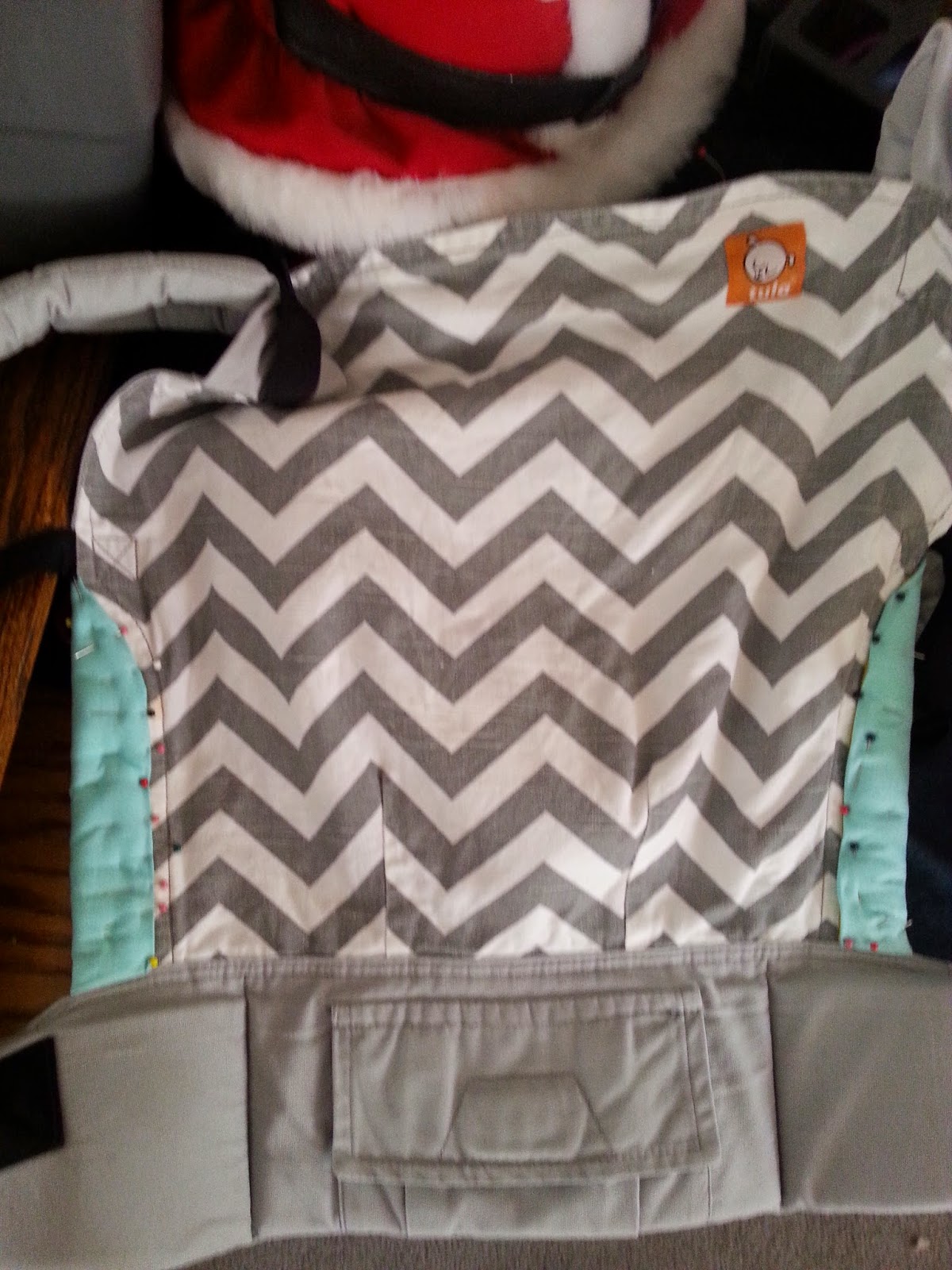 Faking My Way Through... Changing your Tula Baby carrier Leg Padding