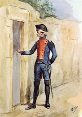 Oficial do Batalhão da Ilha Terceira -- (1797)