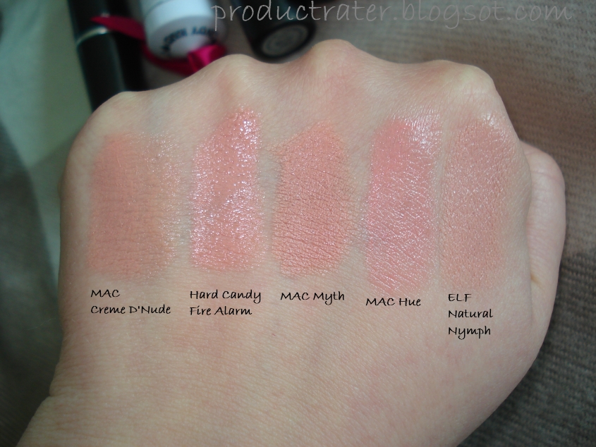 And here are swatches, in the tube in the picture above it probably looks c...