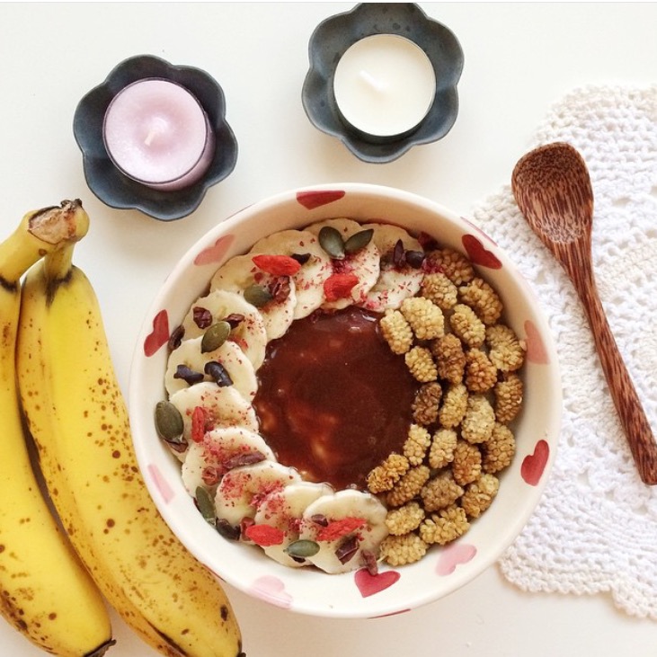 Basic Brown Rice Flake Porridge Naturally Meghan Rice flakes