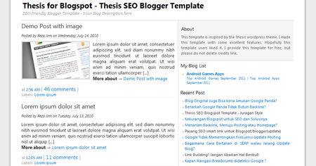 thesis templet thesis templet