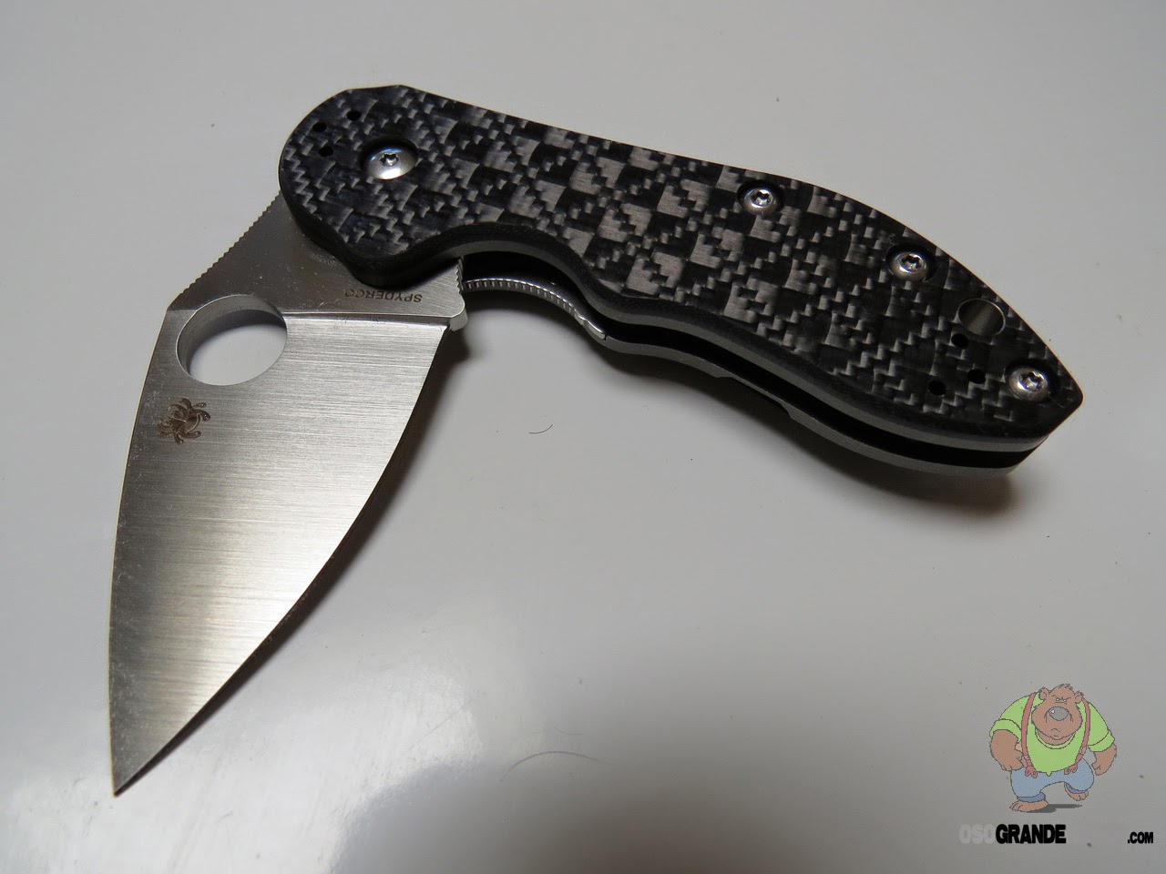 Oso Grande's Knife Blog Stay Sharp! Spyderco Dice C182CFTIP Folding