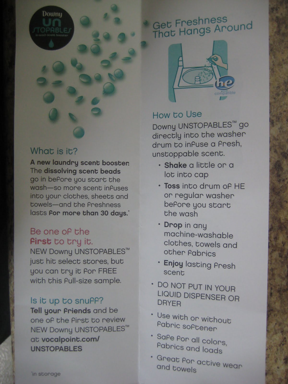 Baking Momma of Two Downy Unstopables Review