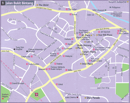 HotSpot in Kuala Lumpur! Bukit Bintang