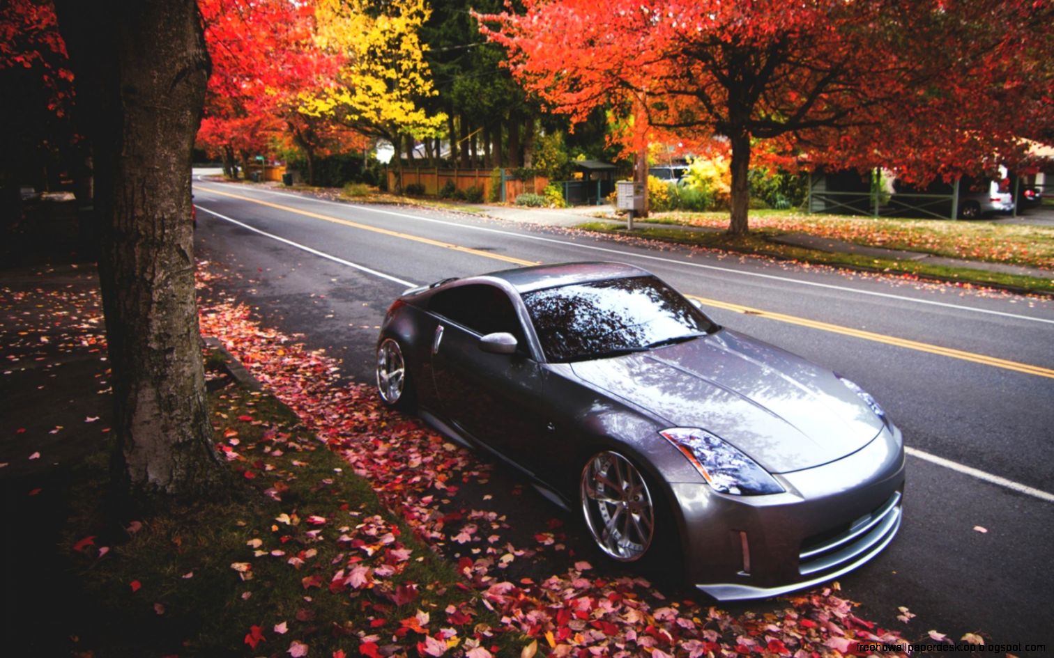 Nissan 350Z Tuning Autumn HD Wallpaper FreeWallsUp Nissan 350Z Tuning Autumn HD Wallpaper FreeWallsUp