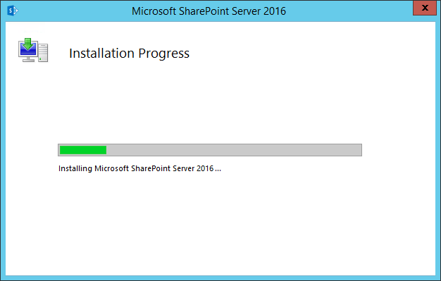 install sharepoint 2016 farm using powershell