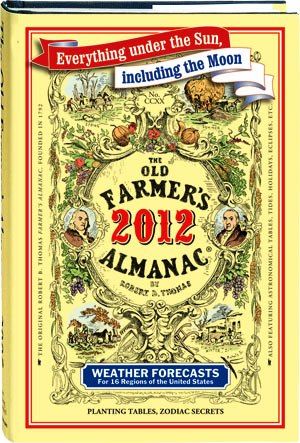 Farmeralmanac on 2012 Old Farmer S Almanac