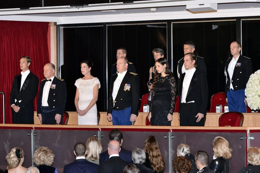 Prince Albert II of Monaco, Princess Caroline of Hanover, Tatiana Santo Domingo and Andrea Casiraghi 