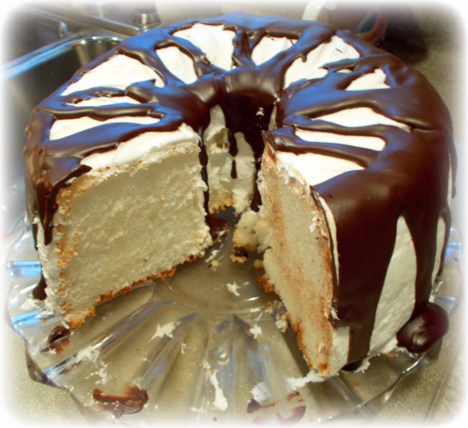 Watching What I Eat Betty's Fresh Baked Angel Food Cake with Rich