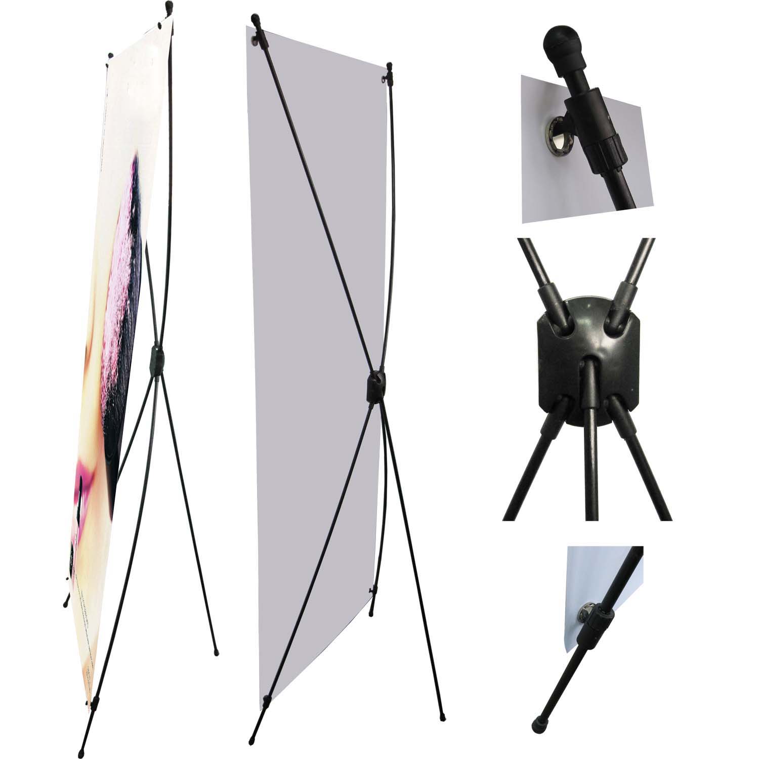 KIM BANNER Inkjet Printing Large Format RollUp Bunting, Tripod TStand, Round Base TStand, X