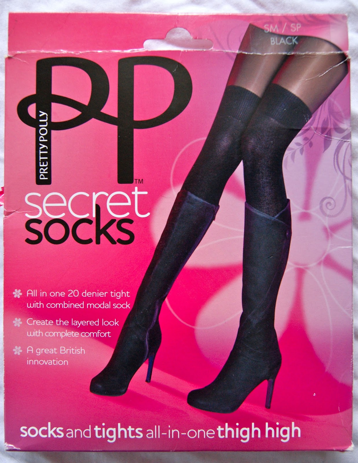 Tights and Ladders: Pretty Polly Tights - Secret Socks Review