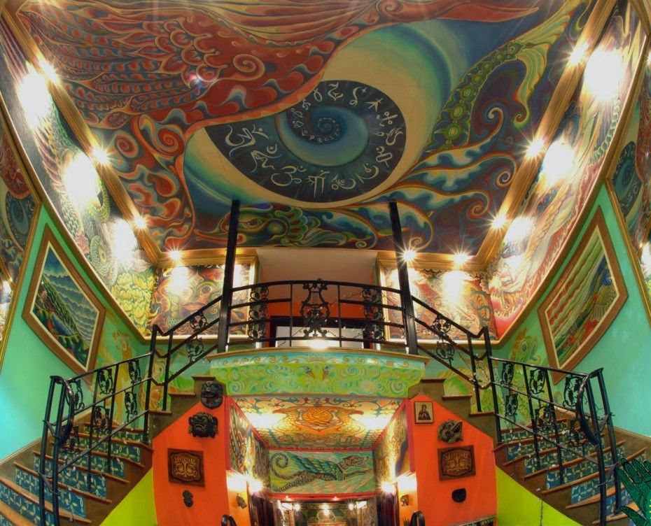 Moon to Moon A Former Masonic Lodge's Psychedelic Makeover....