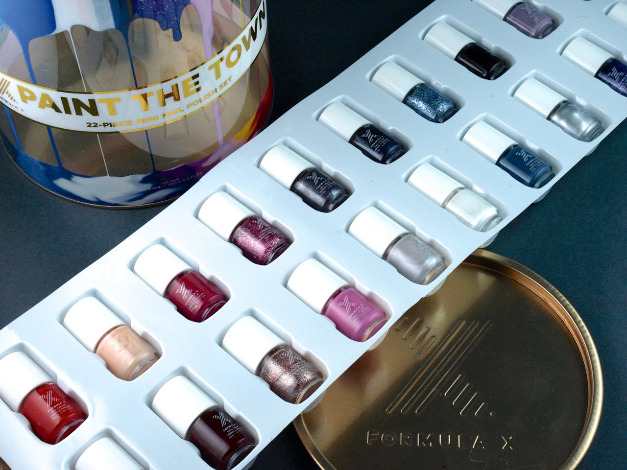 Formula X Paint The Town 22-Piece Mini Nail Polish Set: Review and Swatches