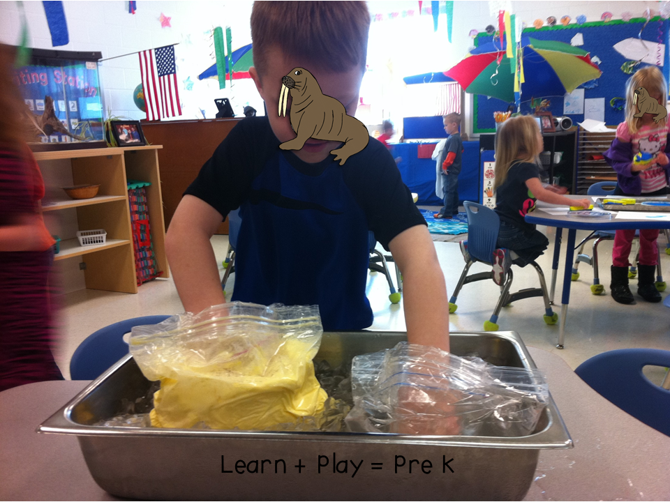 Learn + Play = Pre K: Walrus Blubber!
