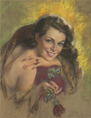 Zoë Mozert 1907-1993 estadounidense Pin-up ilustrador