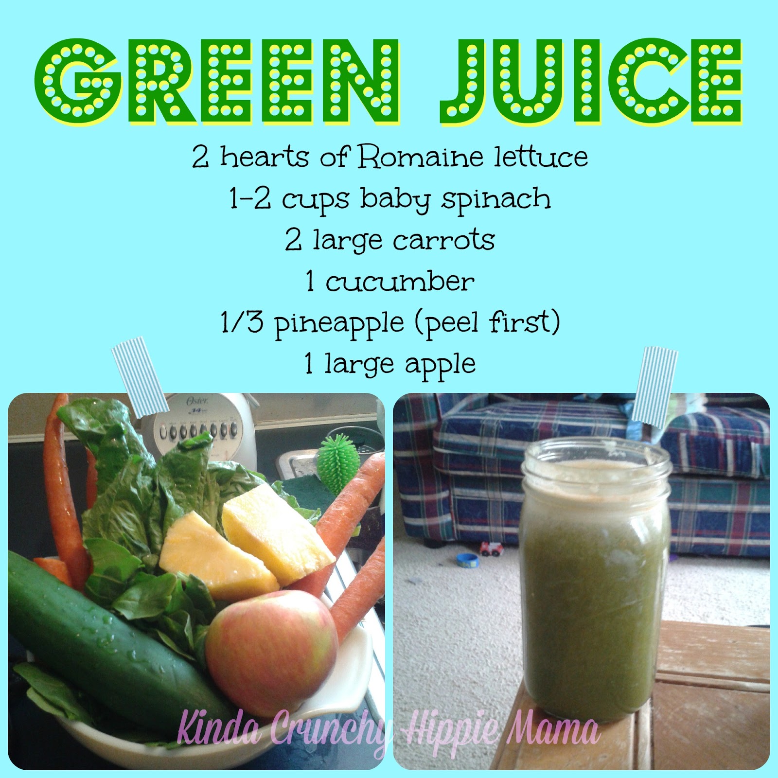 Is It Naptime Yet? Juicing Recipes Green Juice 01