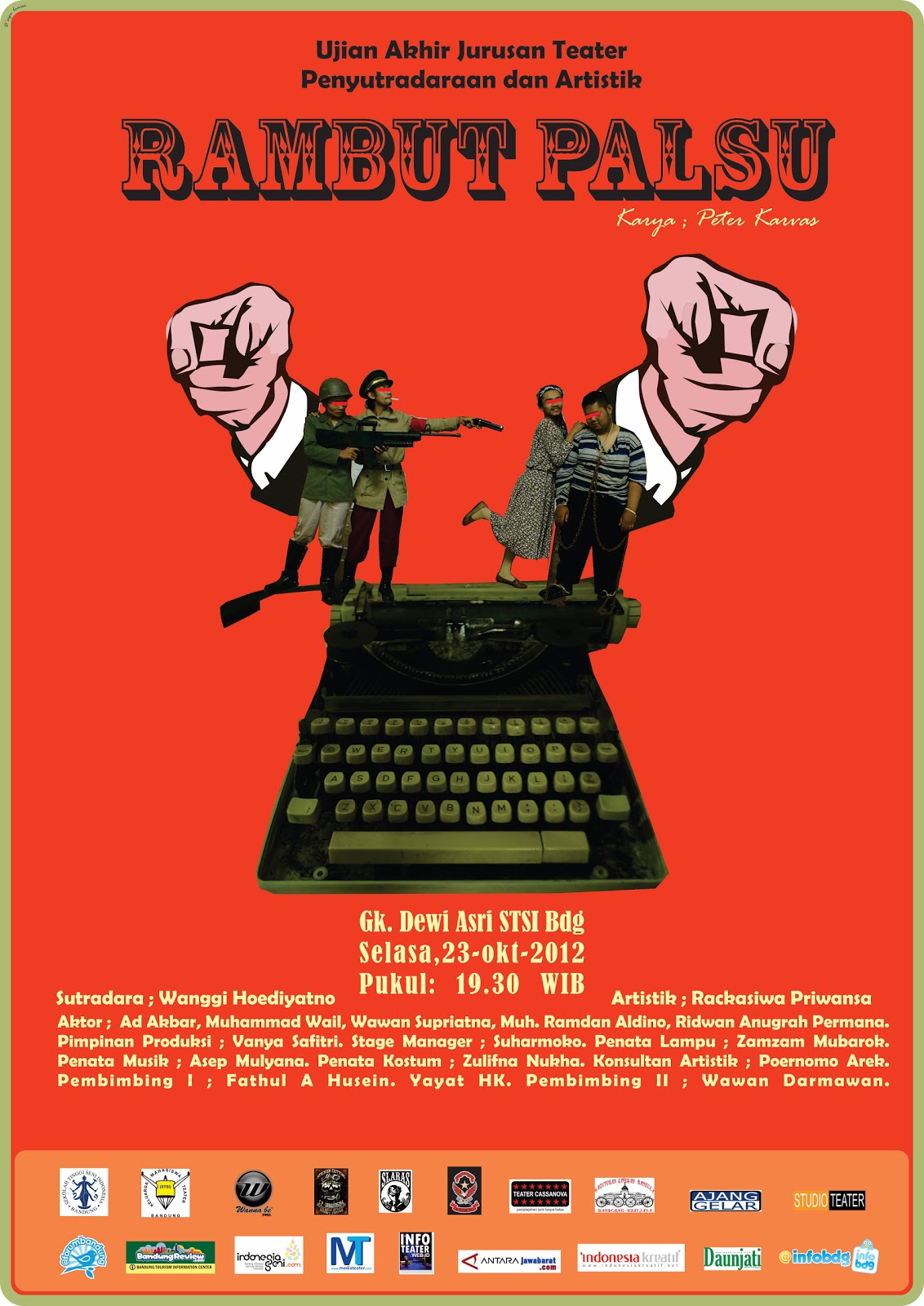 Wanggi Hoediyatno Indonesia Mime Artist PERTUNJUKAN