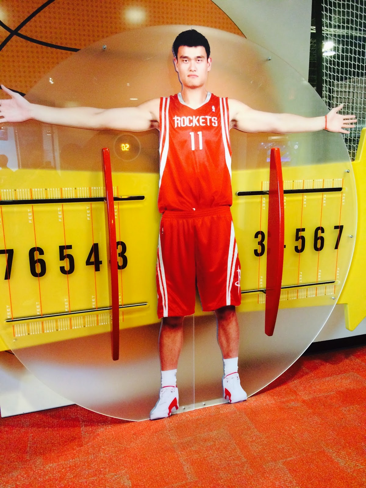 yao ming wingspan yao ming wingspan