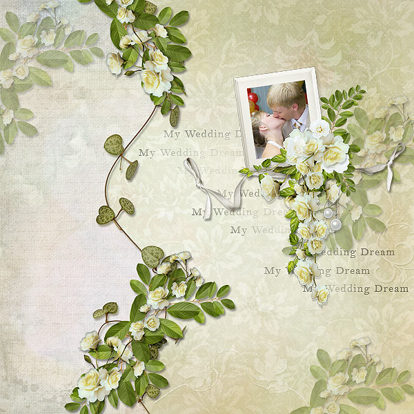This layout is just as easy in Scrapbook Max Software also