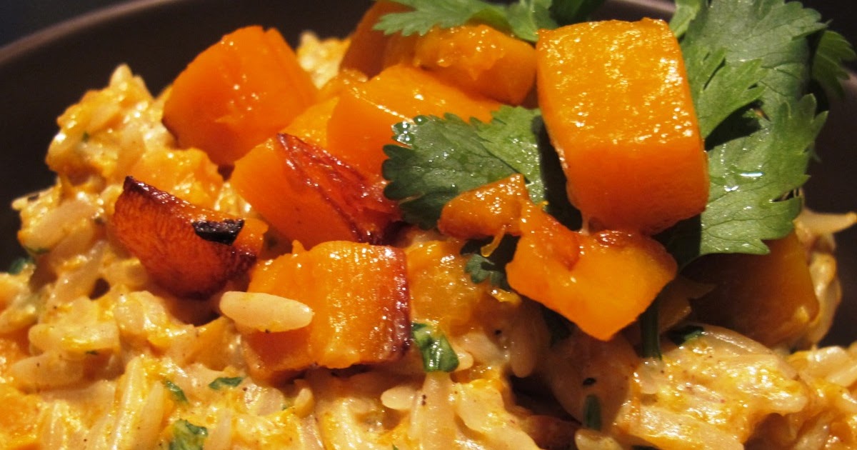 Eatomaniac ) Butternut Squash Orzo Risotto