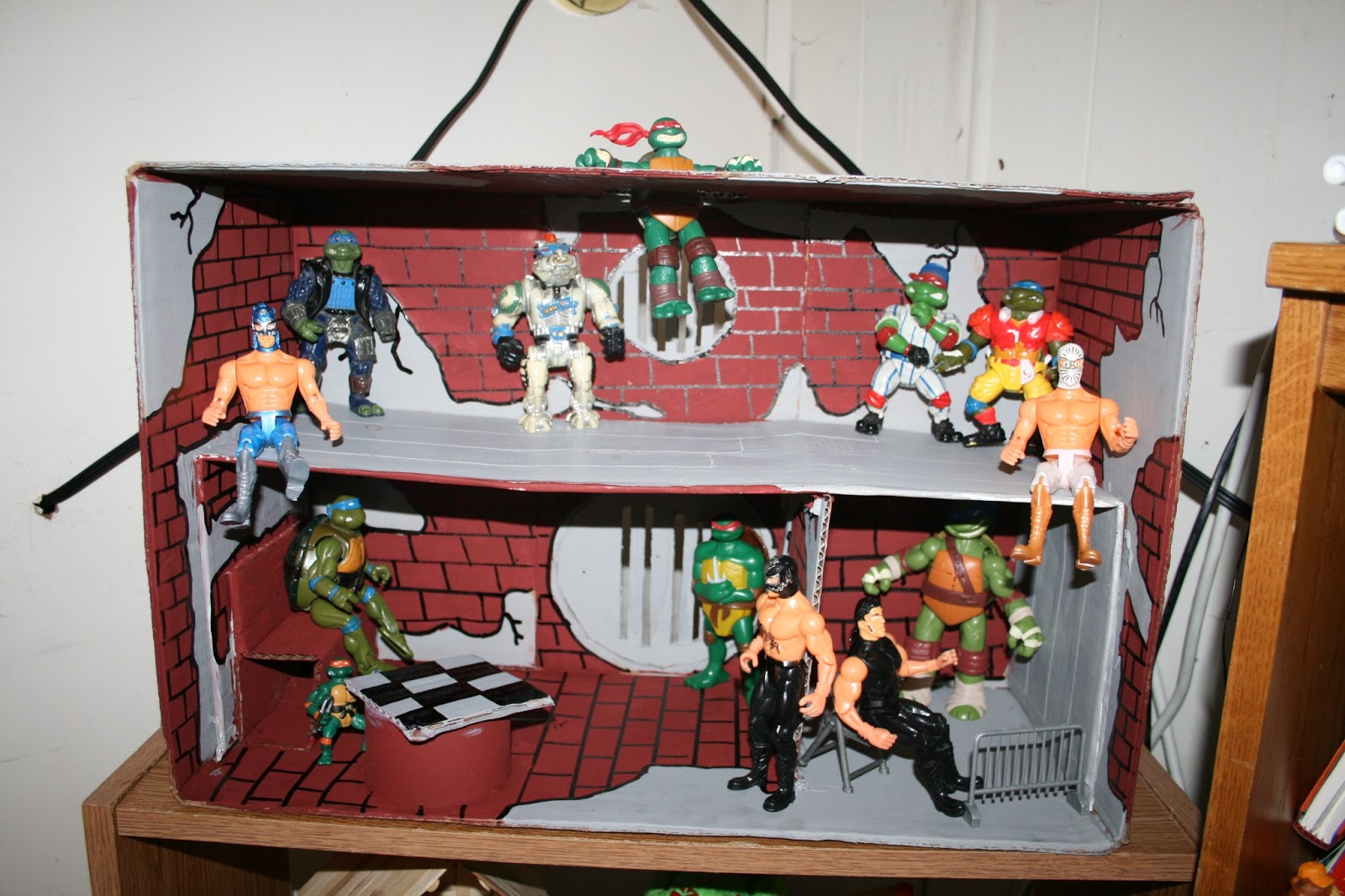 Misty's Creative Mind: DIY Teenage Mutant Ninja Turtle Lair