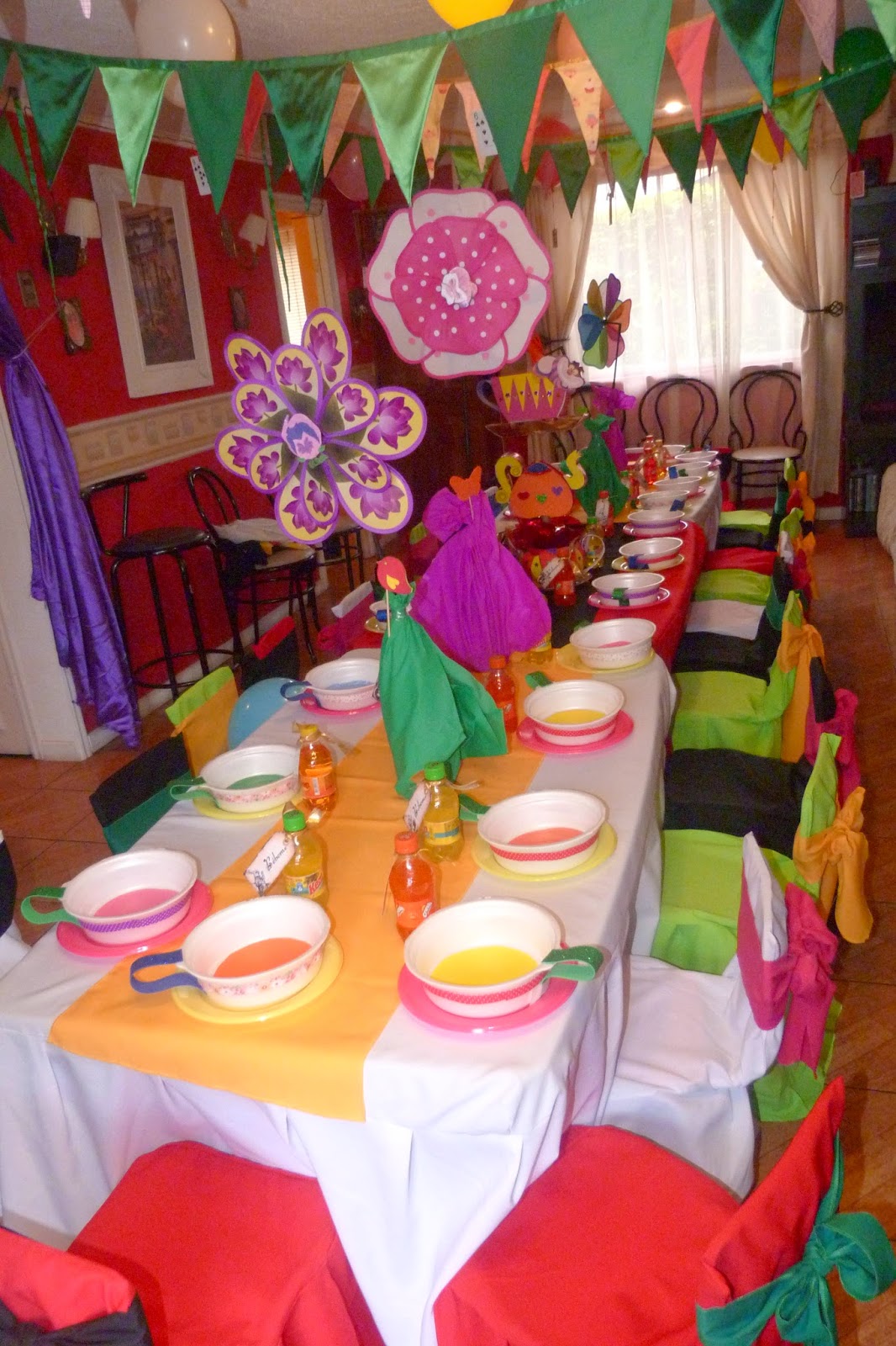 Las Creaciones de doña Castora: Fiesta de Cumpleaños "Alicia en el país